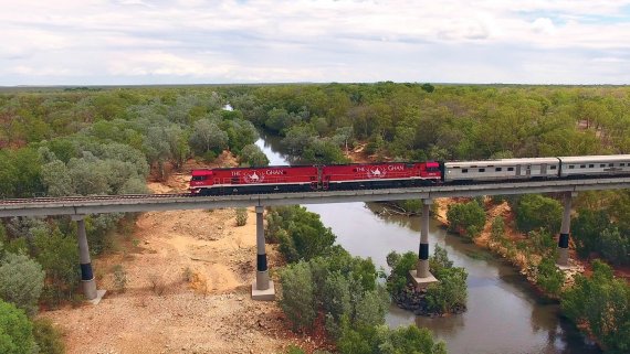 2 Train Adelaide and Darwin Explorer with Indian Pacific & The Ghan