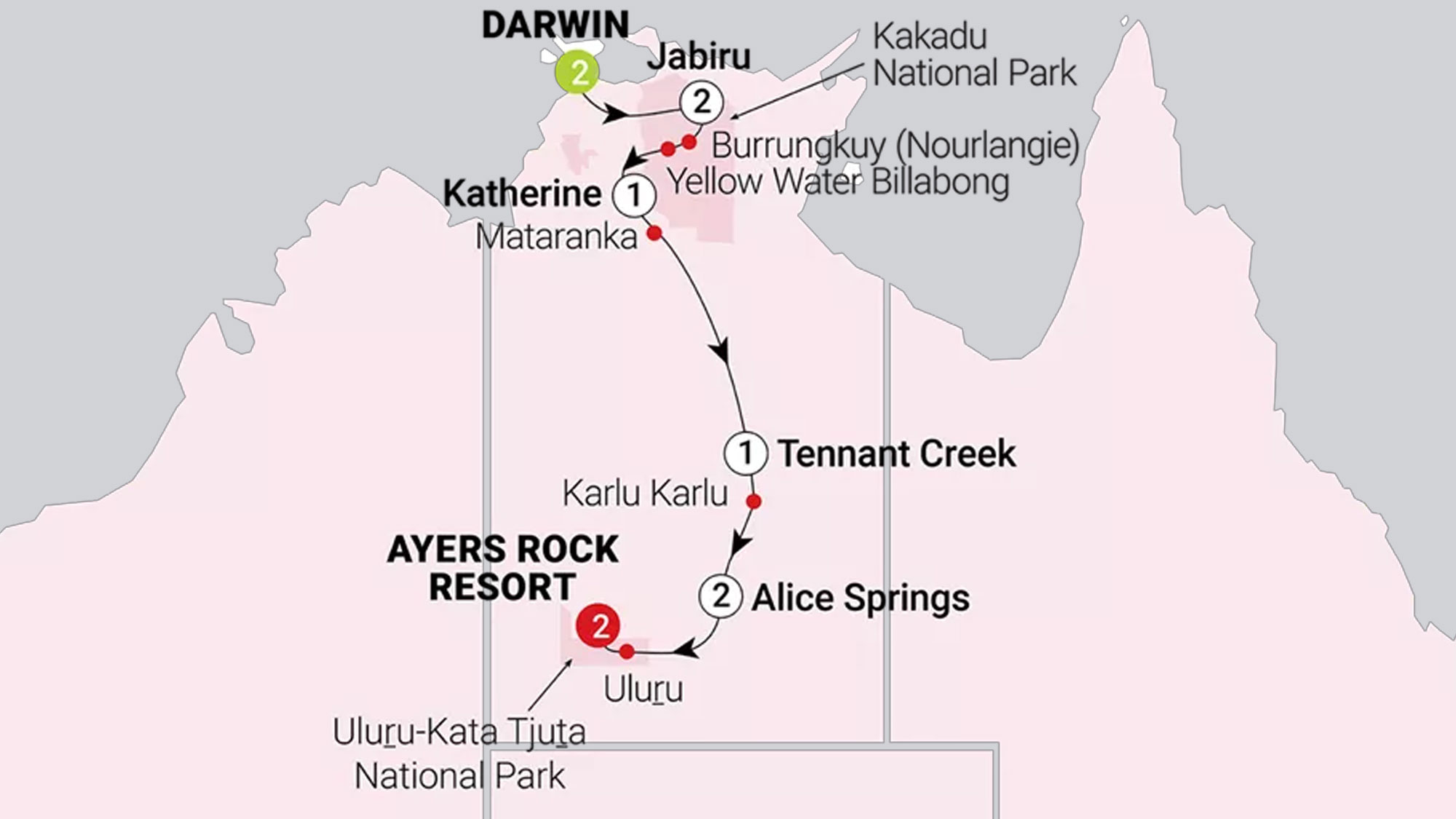 Northern Territory Explorer - Darwin to Uluru
