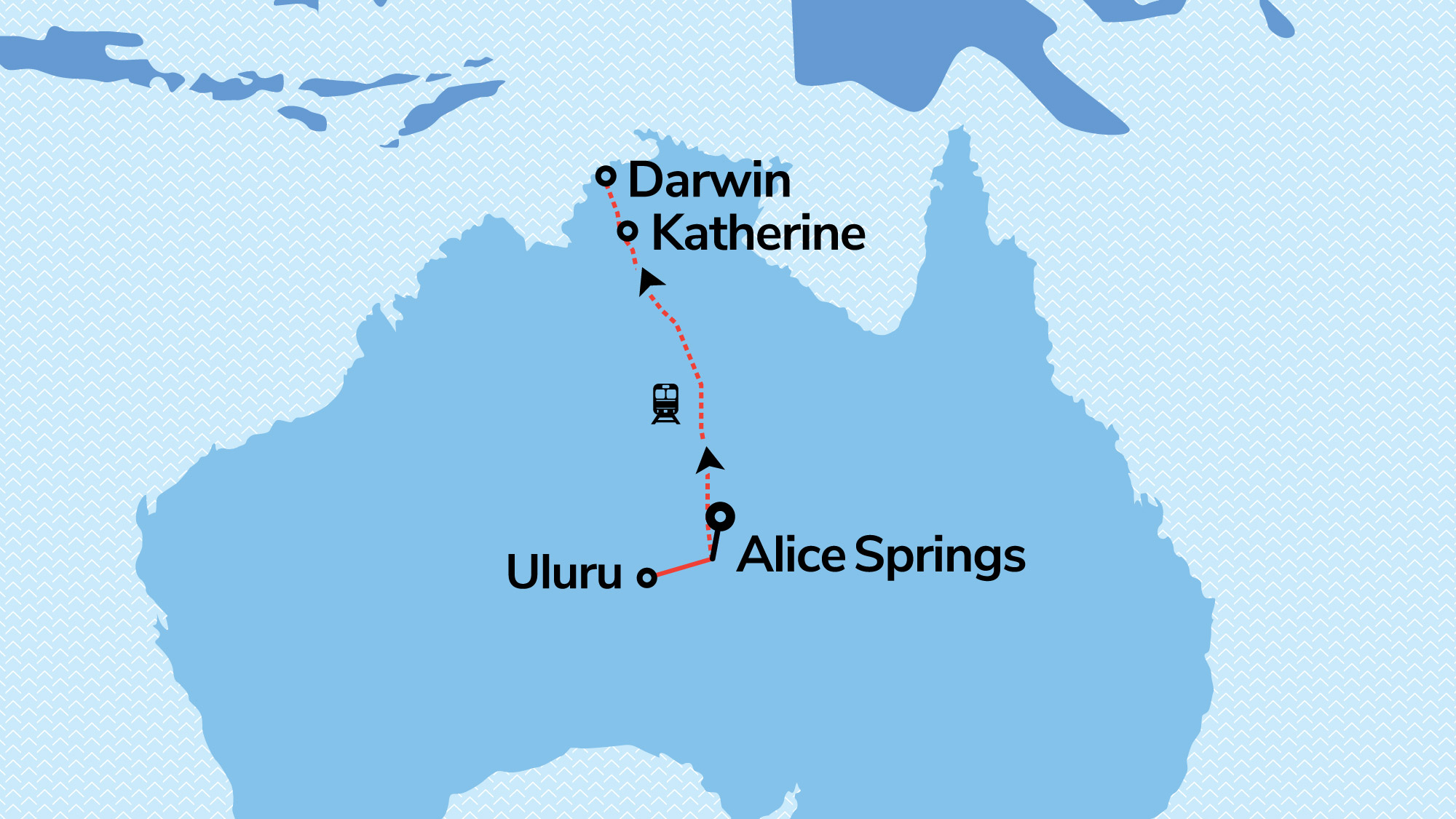 Uluru & Darwin with the Ghan