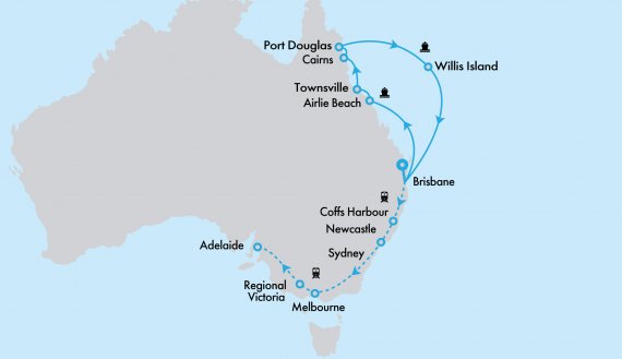 Great Barrier Reef aboard Crown Princess and Great Southern