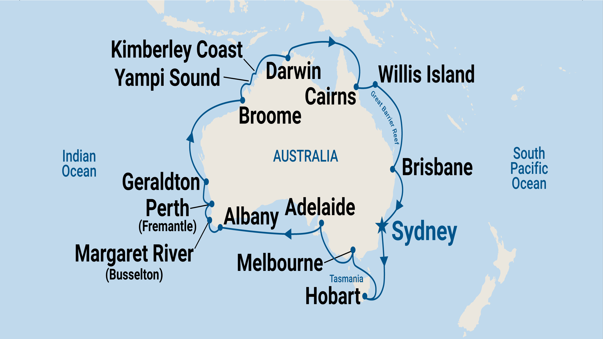 round australia cruises 2023