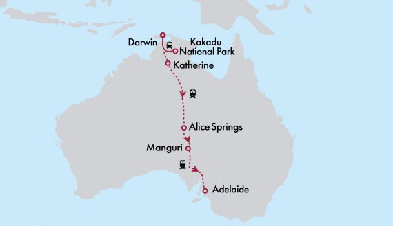 Darwin & Kakadu Short Break with The Ghan