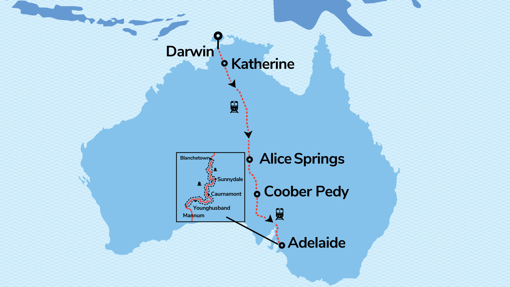 Ghan Expedition & Top End with Murray Princess