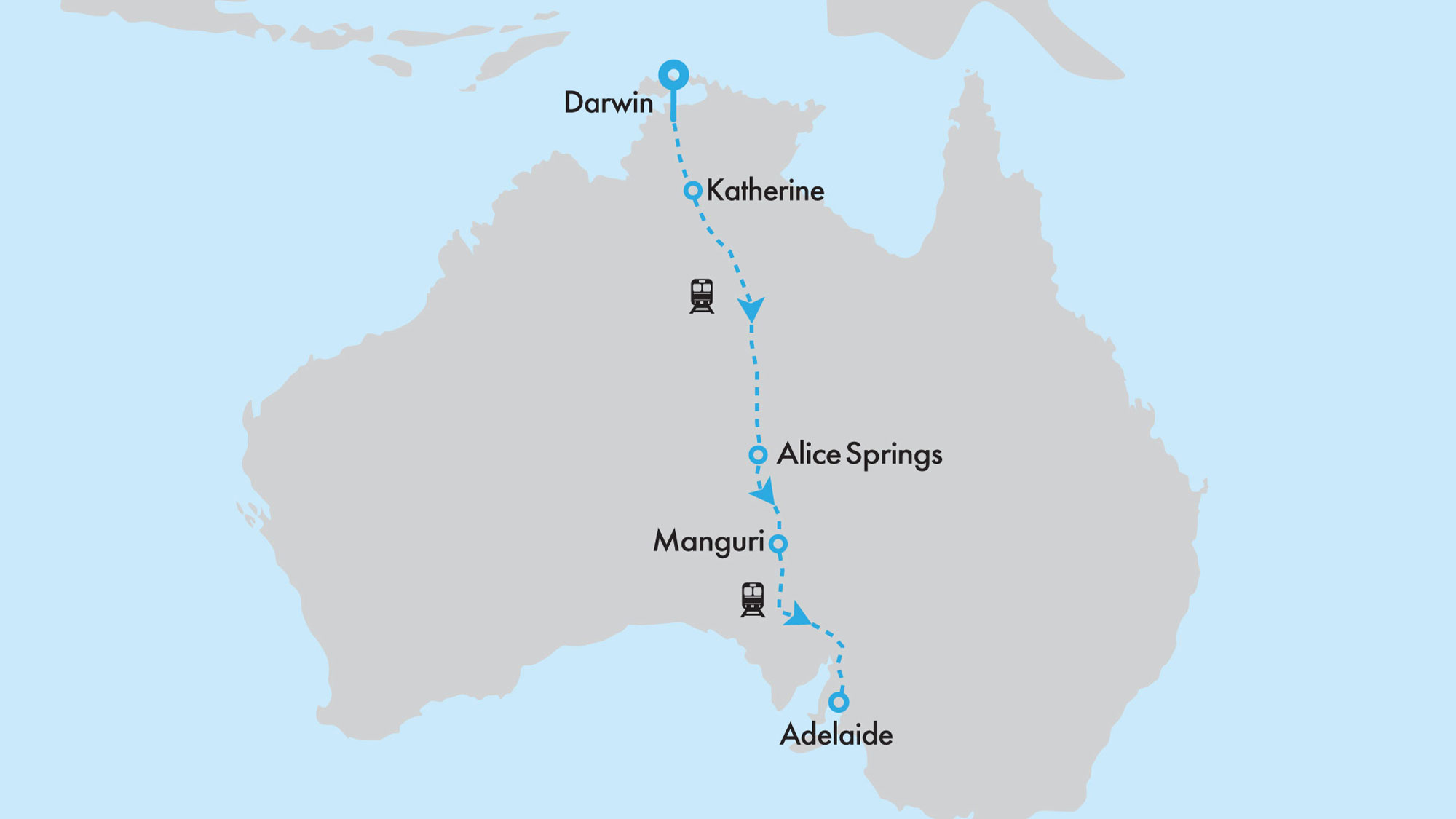 The Ghan Expedition with Overnight Darwin Stay