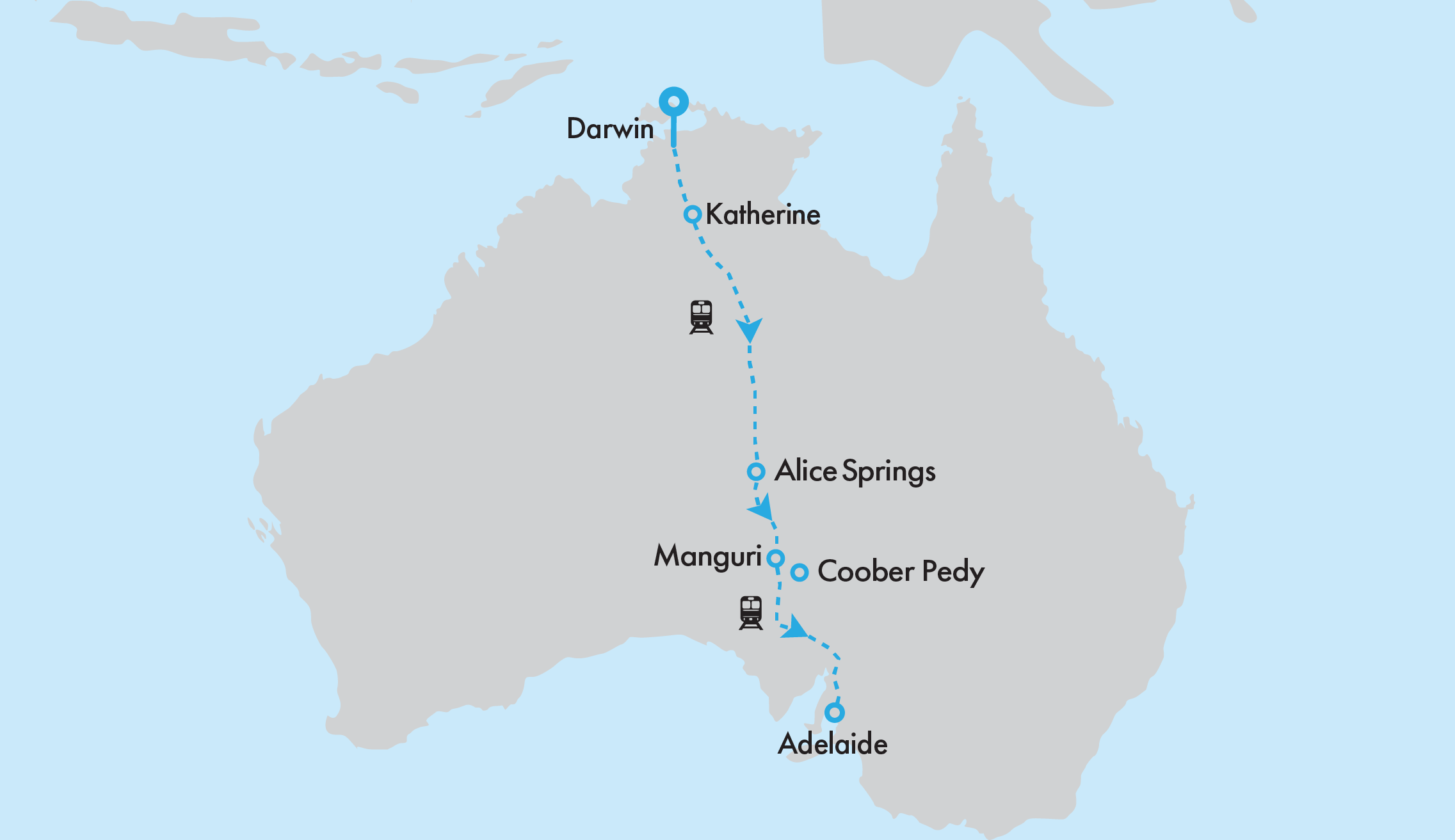 The Ghan Expedition with Overnight Darwin Stay