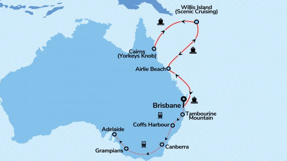 Tropical Queensland & Southern Explorer with Quantum of the Seas & Great Southern