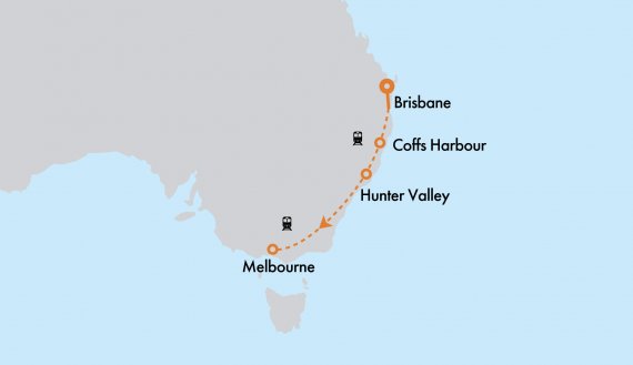 Great Southern - Brisbane to Melbourne