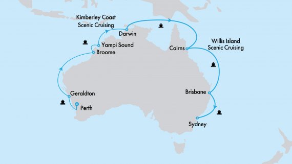 Northern Australia Explorer with Crown Princess and Sydney Highlights