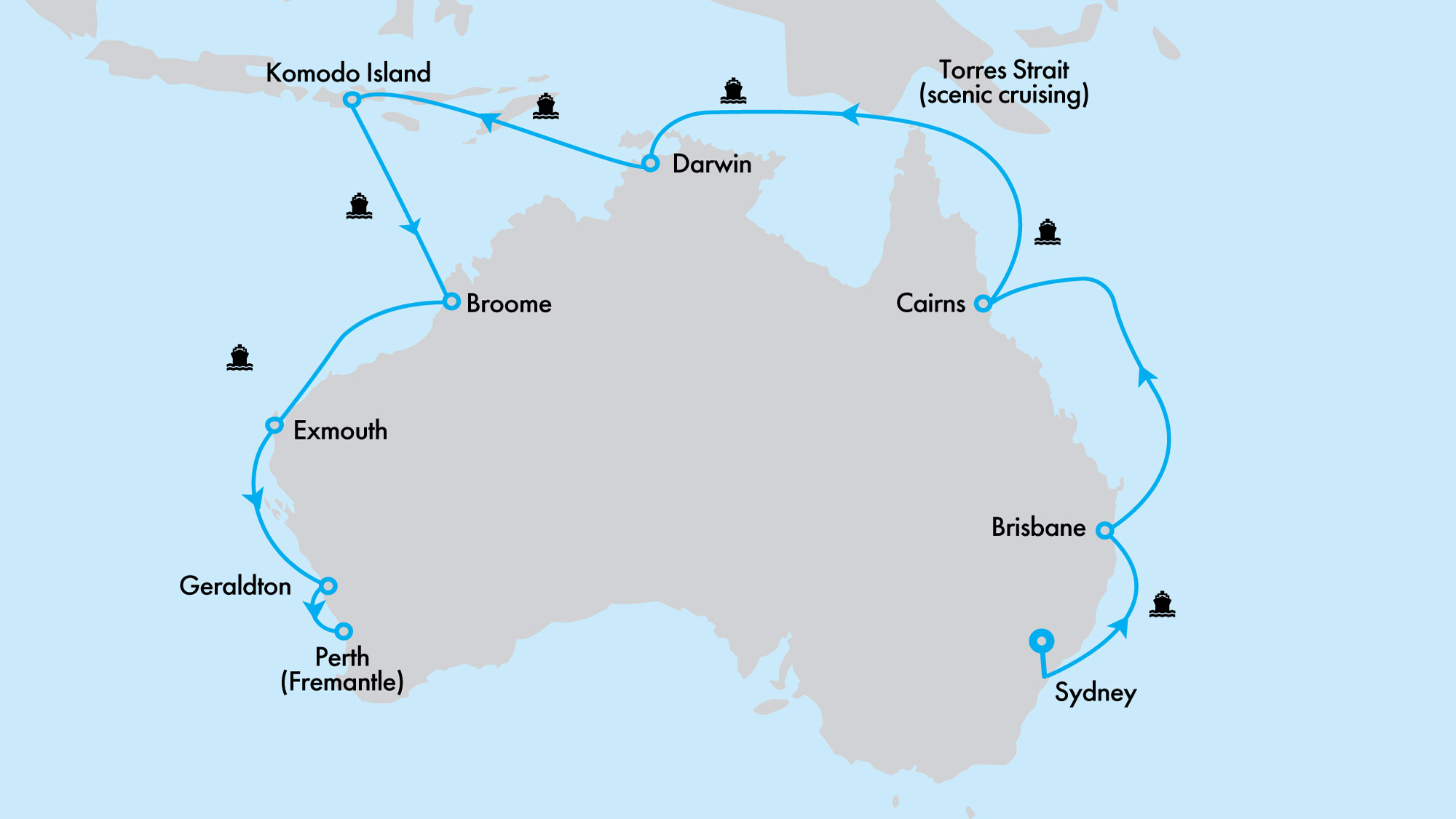 Northern Coast to Coast with Holland America Line & Sydney Highlights