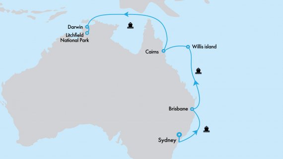 cruise and rail packages australia 2023