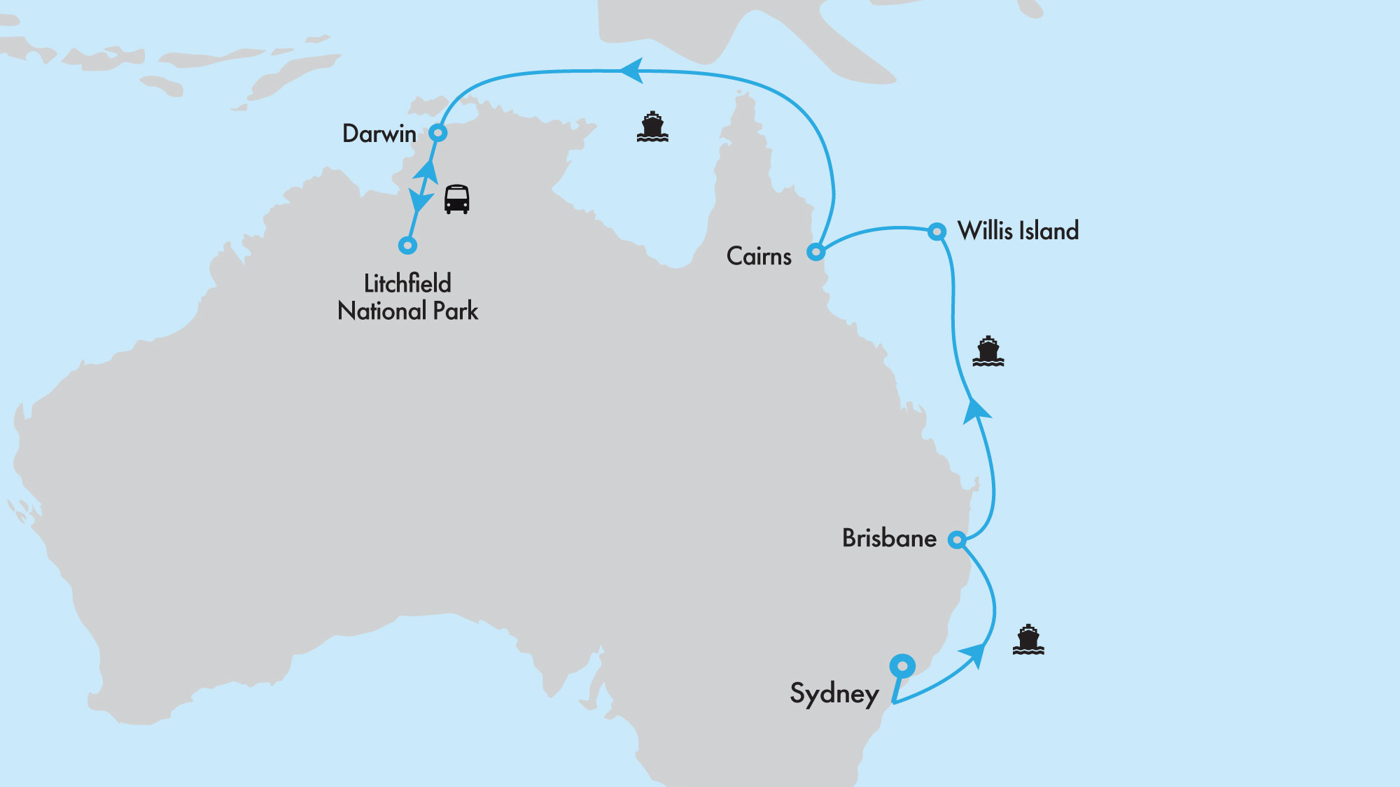 Australian Eastern Seaboard and Top End Getaway with Coral Princess