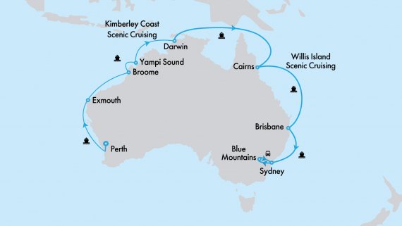 Ultimate Northern Coast to Coast with Crown Princess & Sydney