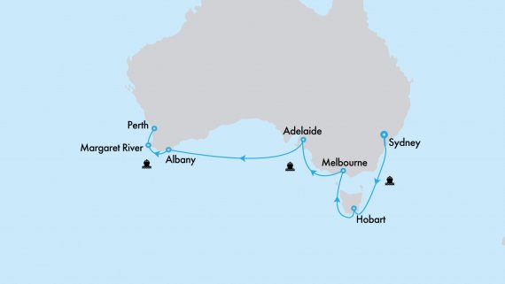 Southern Australia in Depth with Crown Princess and Sydney Highlights