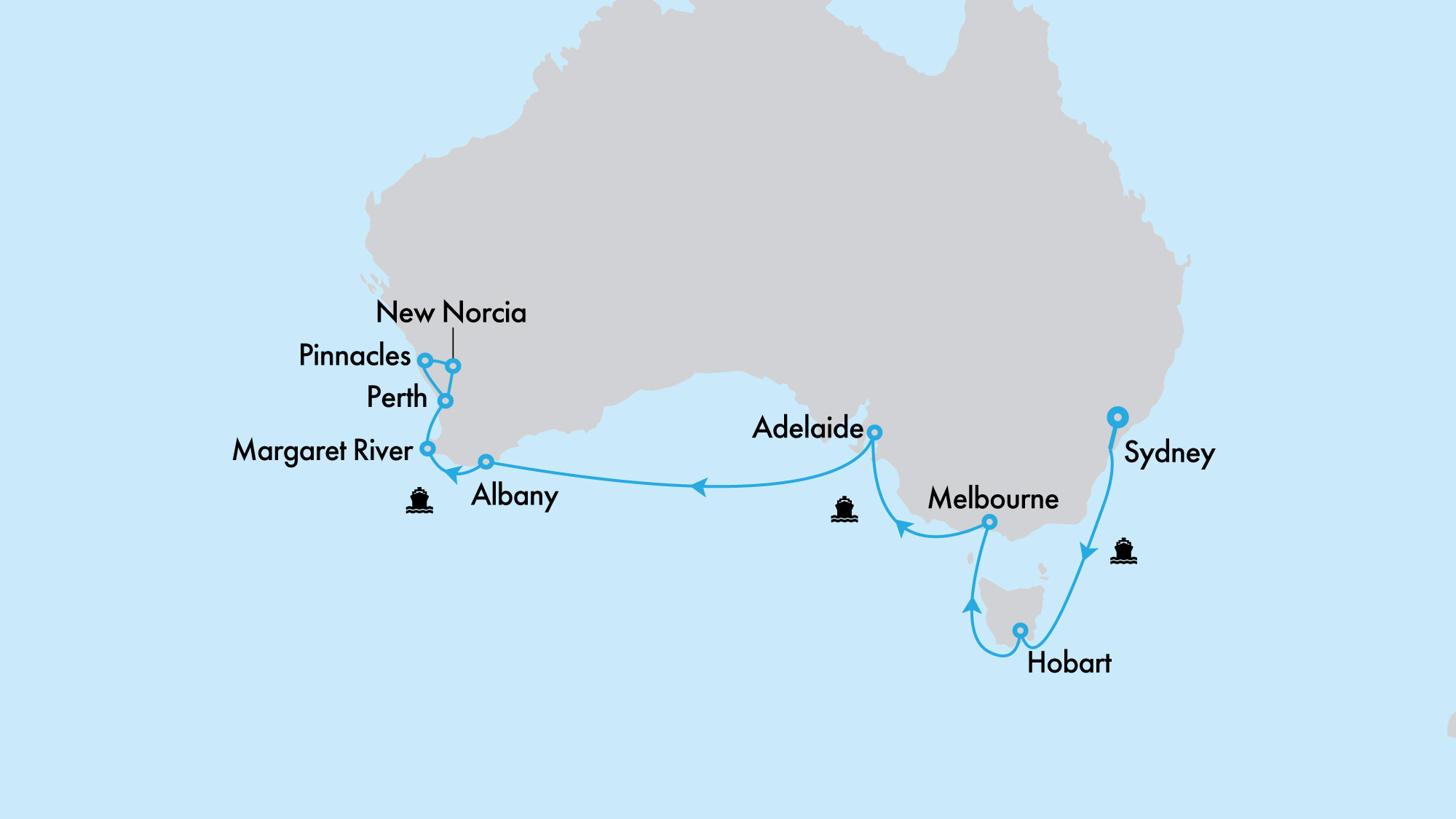 Southern Australia in Depth with Crown Princess and Perth Highlights