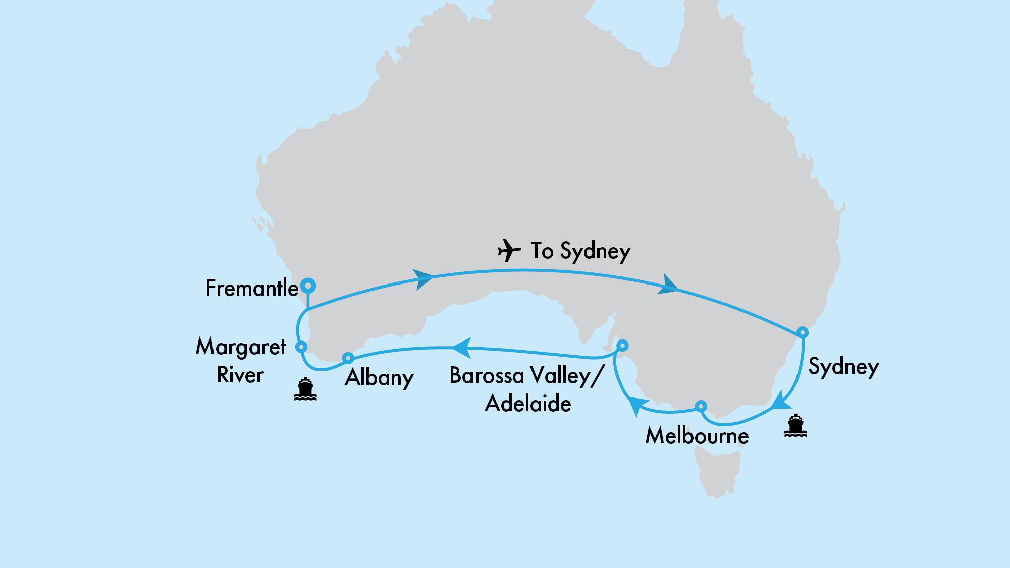 Southern Australia In Depth with Crown Princess and Sydney Stay