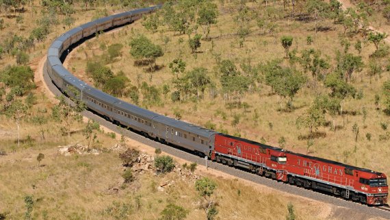 The Ghan Expedition and Crown Princess West Coast Cruise and Top End In Depth
