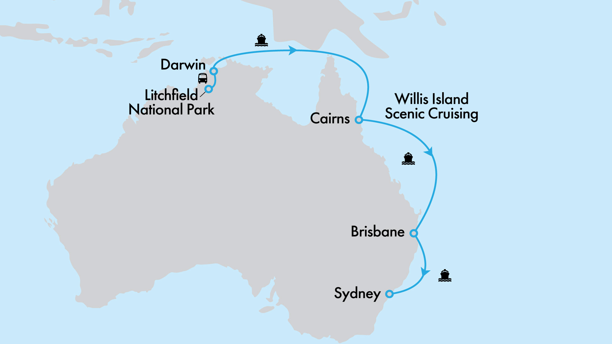 Crown Princess Eastern Seaboard and Top End Getaway