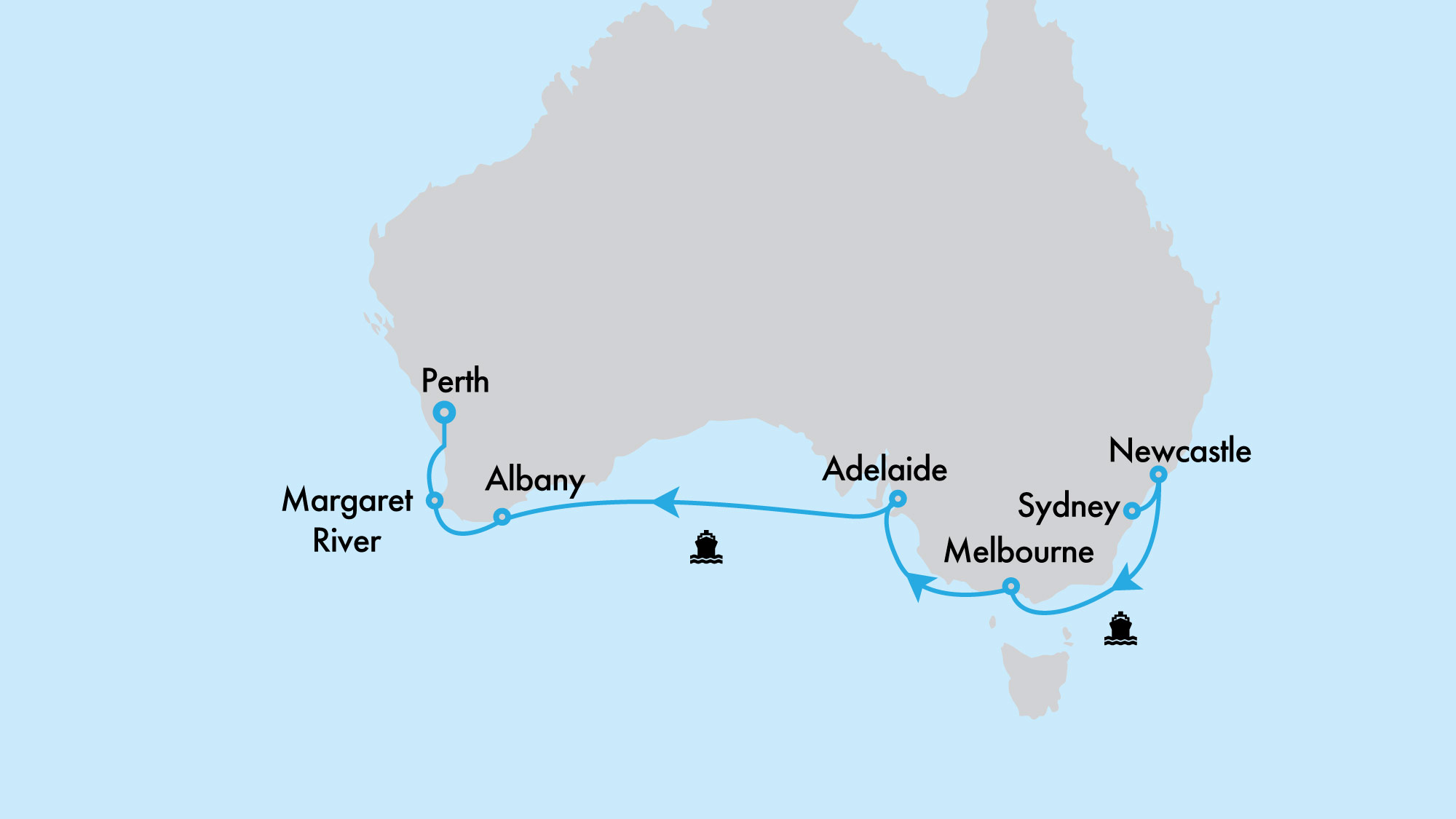 Southern Coast to Coast with Grand Princess and Sydney Highlights