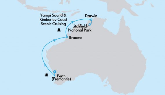 Grand Princess West Coast Cruise and Top End Getaway