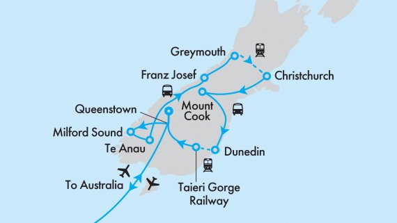 New Zealand South Island Springtime Tour