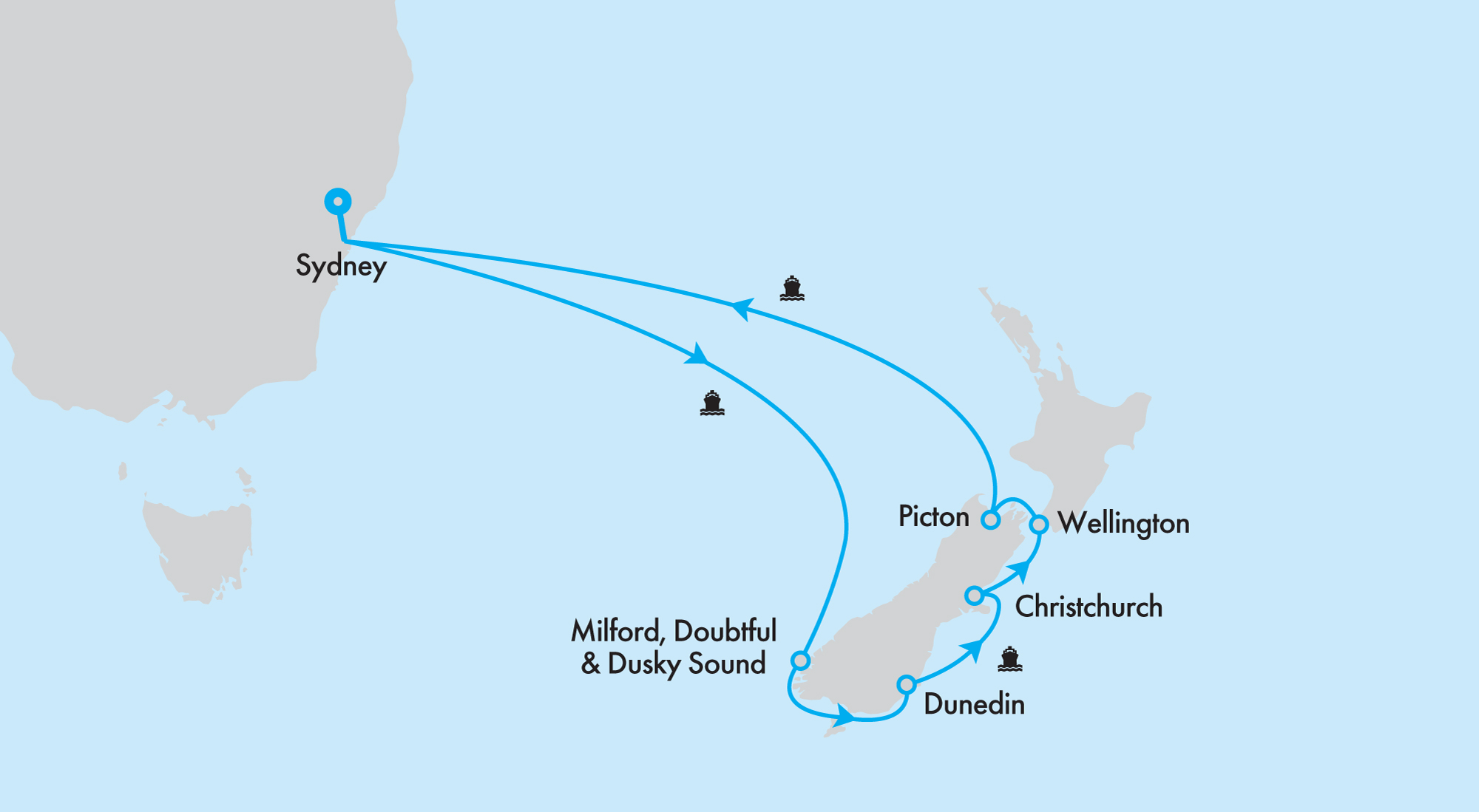 New Zealand Cruise with Ovation of the Seas 13 November 2023