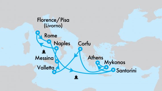 Greek Isles & Italy on Norwegian Epic