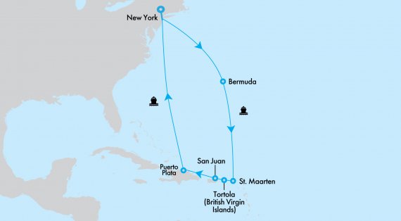 New York City & Caribbean Cruise on Norwegian Getaway