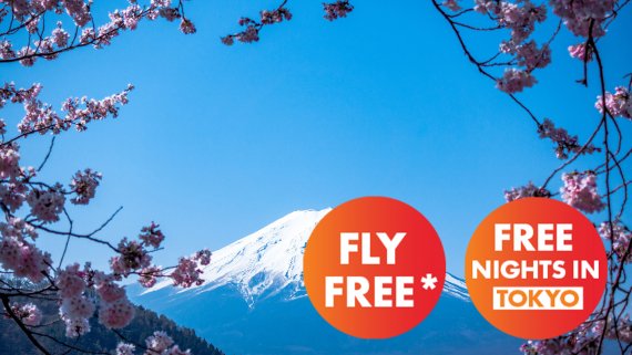 Fly, Stay & Cruise Japan Cherry Blossom with Holland America