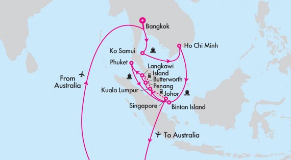 Malaysian Discovery with Eastern Oriental Express & Norwegian Sun