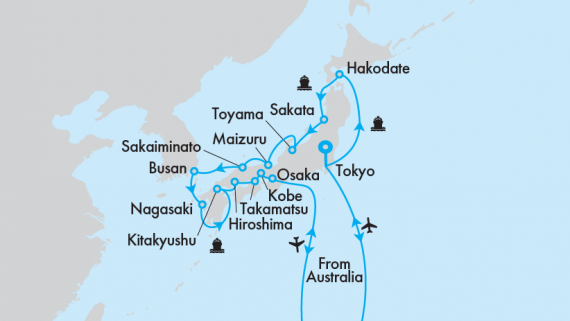 Fly, Stay, Cruise Japan's Blossoms in Bloom with Azamara Pursuit