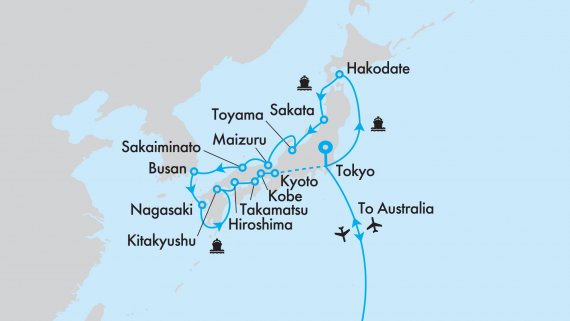 Cherry Blossoms & Highlights of Japan with Azamara Pursuit