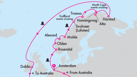 Fly, Stay Cruise Land of the Vikings with Azamara Quest