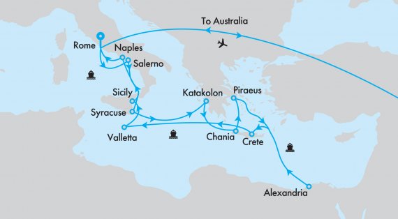 Mediterranean & Egypt Discovery with Azamara Onward