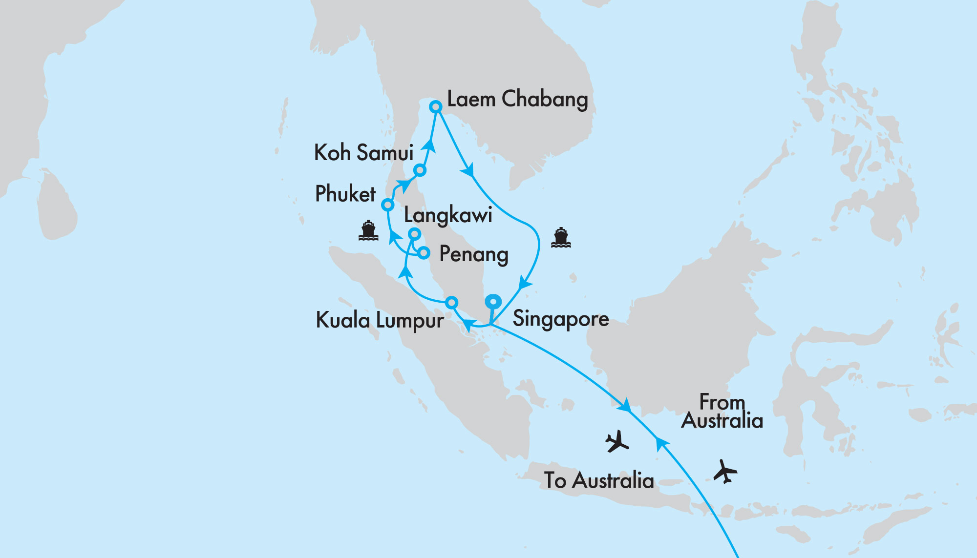 Malaysia and Thailand Discovery with Discovery Princess
