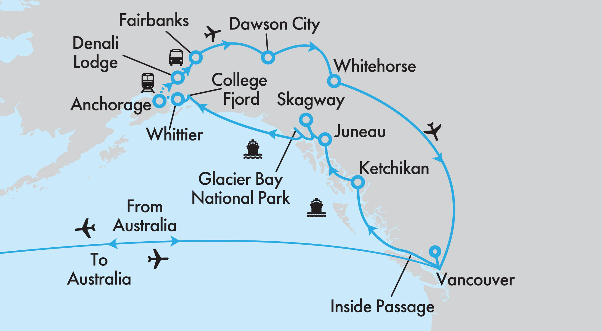 Denali & Alaska Adventure with Holland America Westerdam