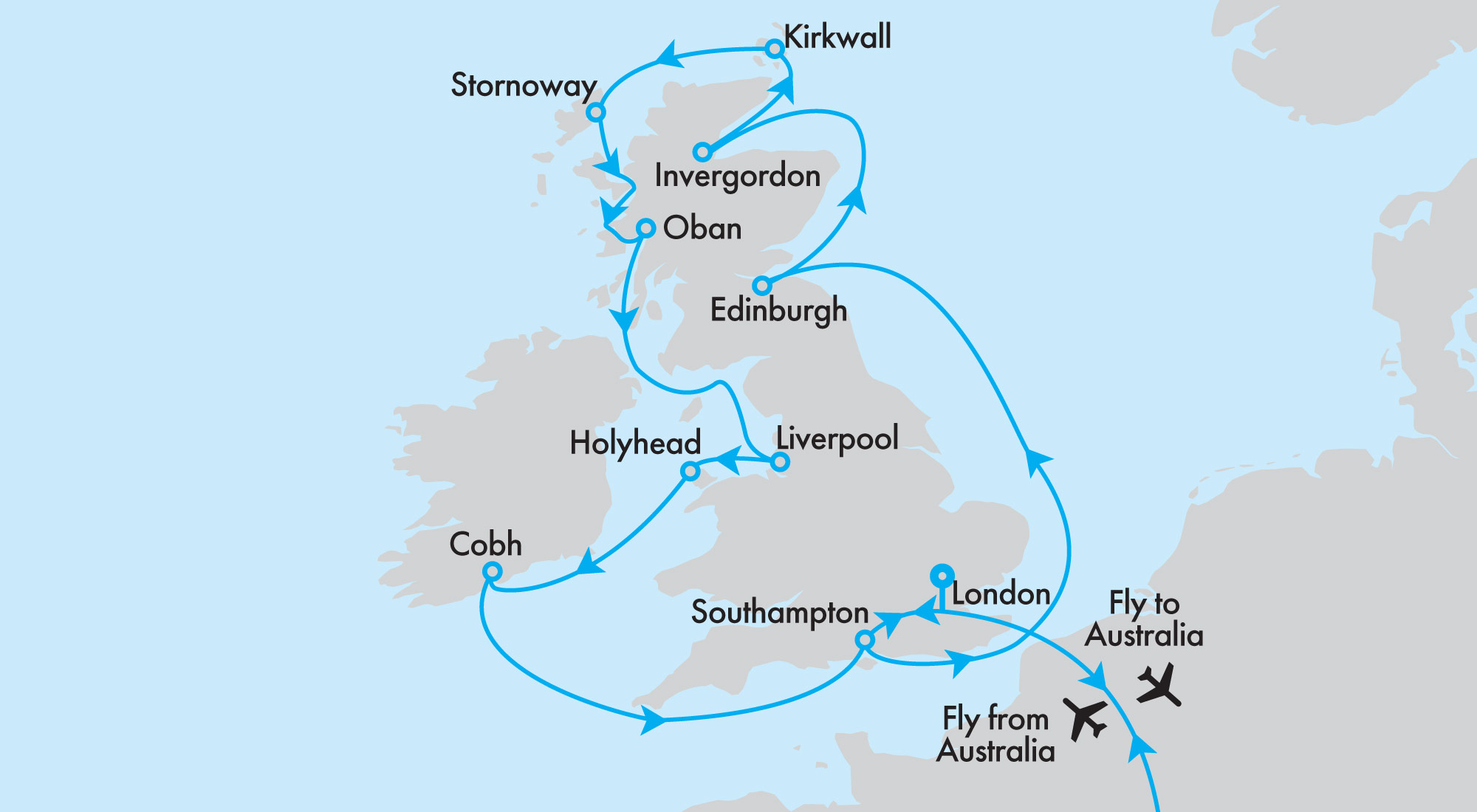 Highlights of London, Scotland and Wales with Cunard Victoria