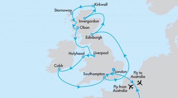 Highlights of London, Scotland and Wales with Cunard Victoria