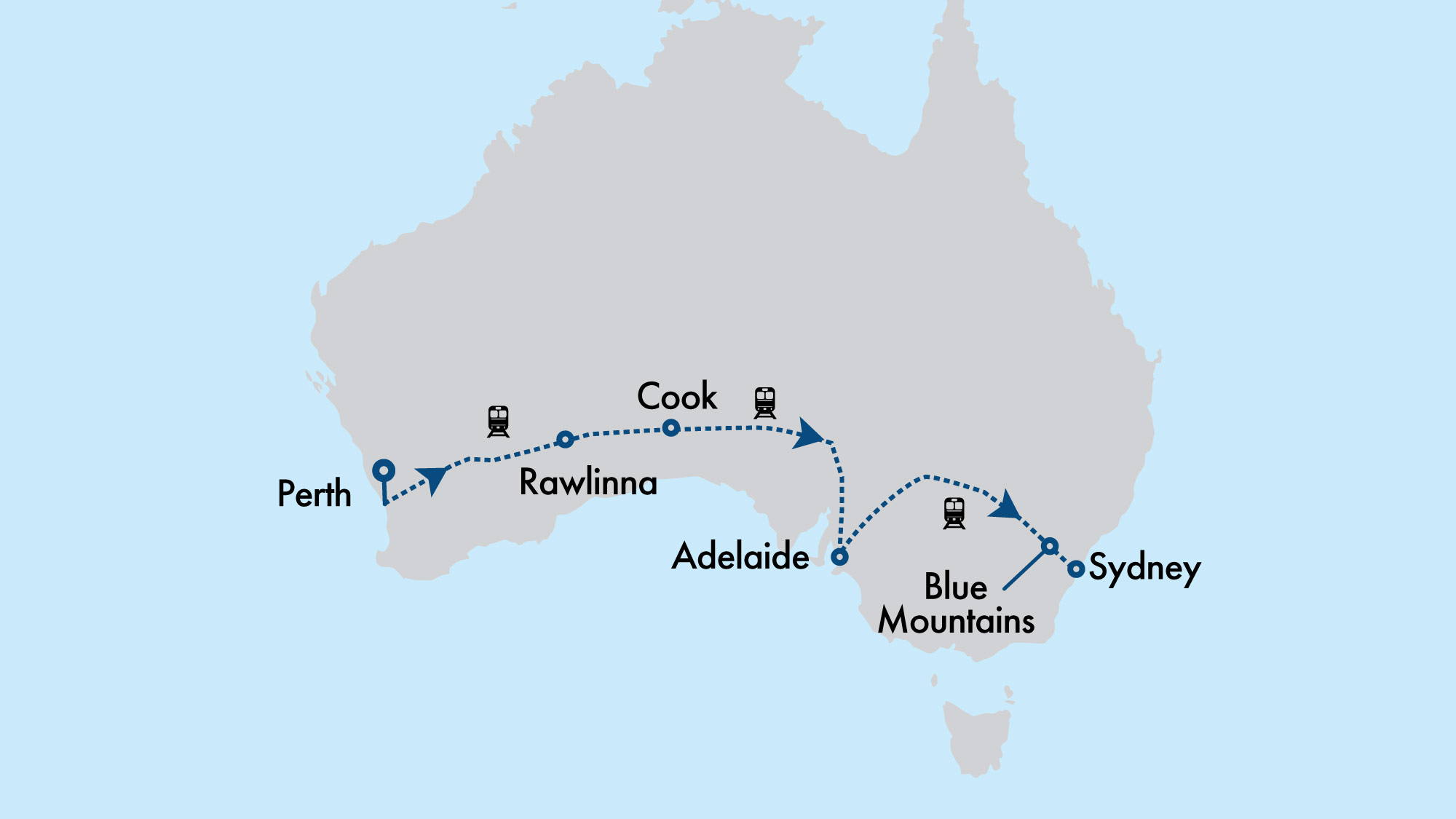 Indian Pacific with Perth Short Stay