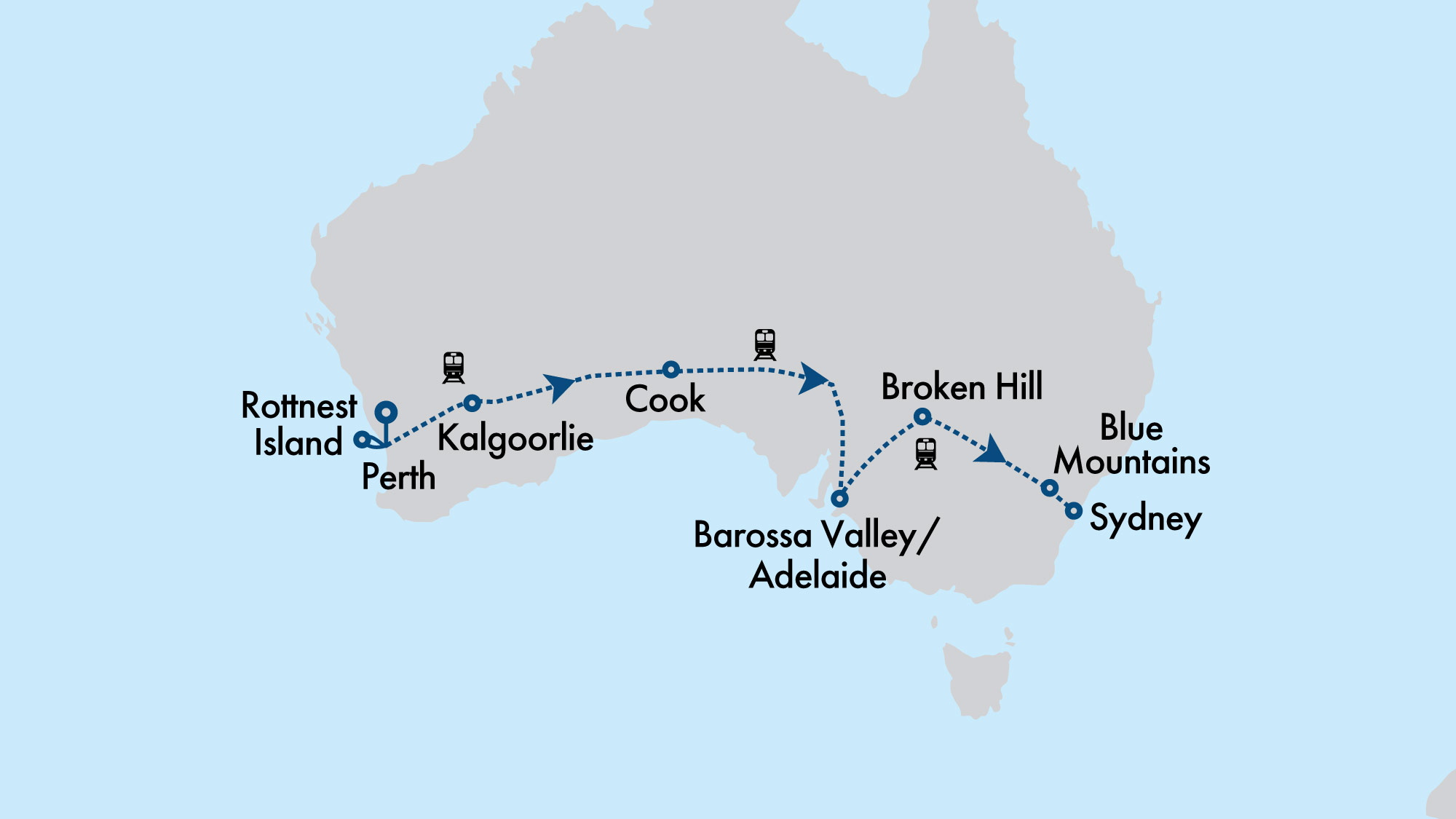 Perth & Rottnest Island Short Break with the Indian Pacific