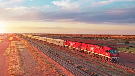 Fly Free with The Ghan: Red Centre Spectacular from Darwin to Adelaide