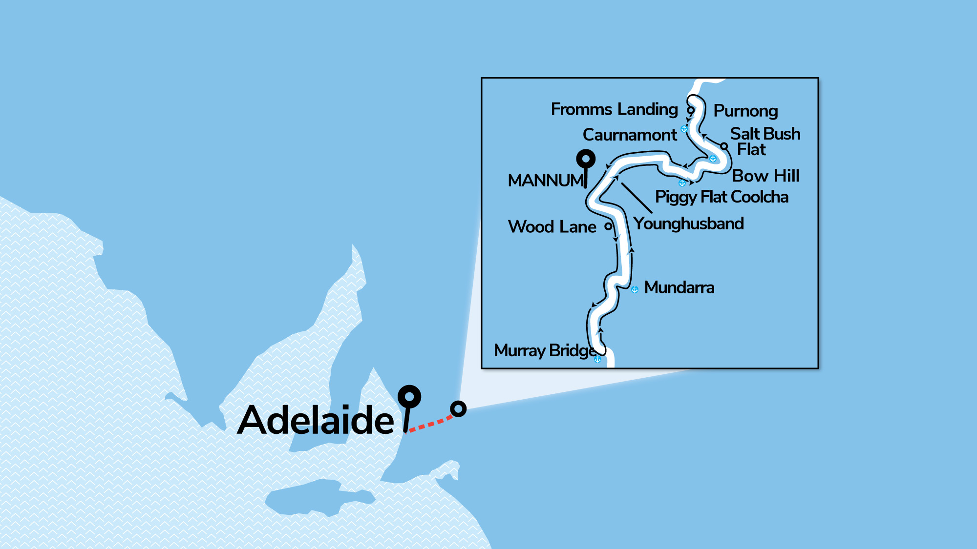 Murray Princess 3 Night Discovery Cruise with Adelaide Escape