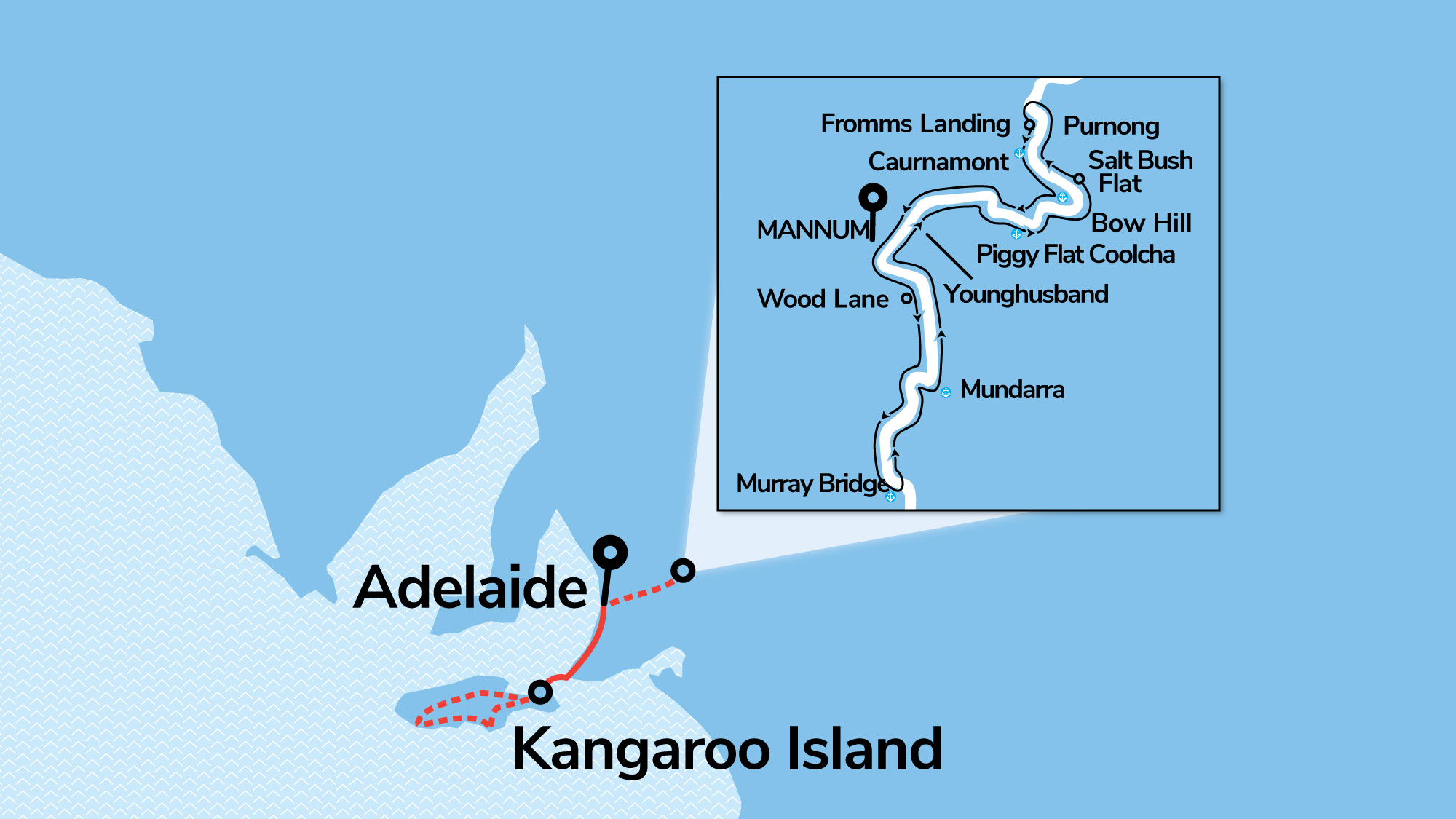 Murray Princess 3 Night Discovery Cruise with Kangaroo Island