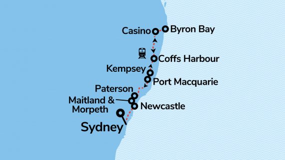 North Coast Rail Tour - 23 October 2022