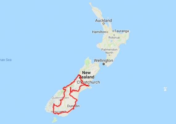 A Taste of the South Self-Drive Tour : Christchurch to Christchurch