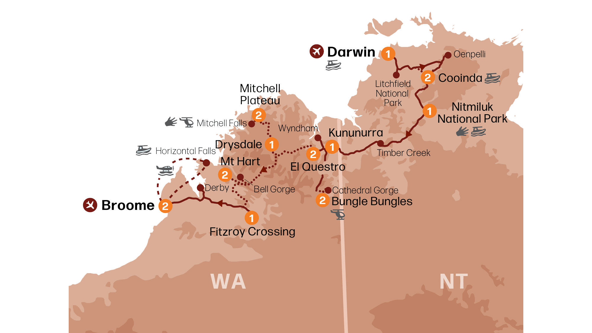 Kimberley & Top End Expedition with Outback Spirit