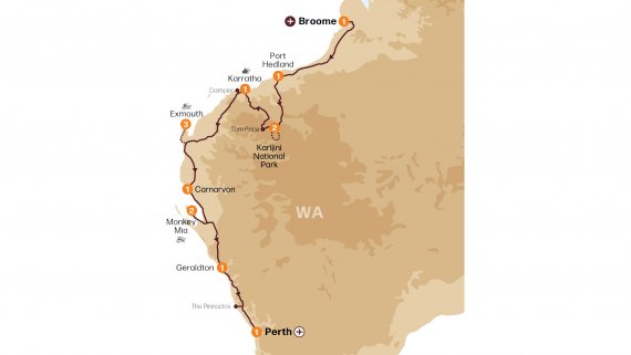 Pilbara & West Coast Expedition with Outback Spirit