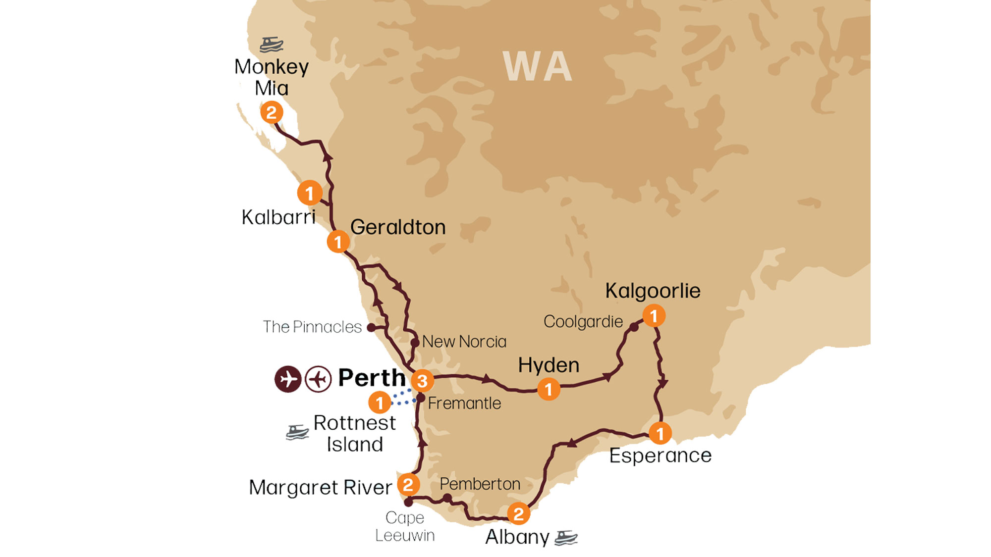 West Coast Discovery with Outback Spirit