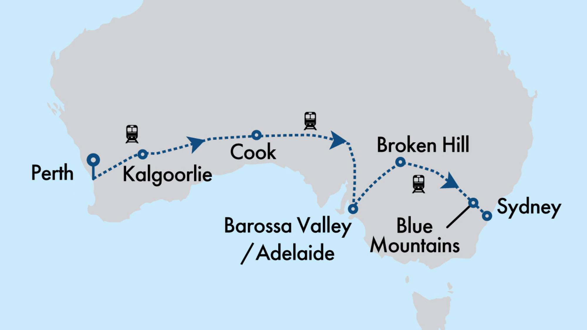 Indian Pacific Perth to Sydney - Platinum Class