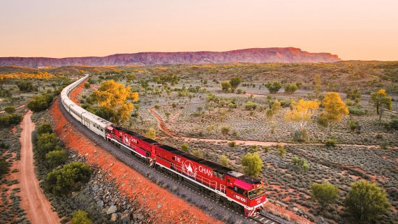 The Ghan with Uluru & Darwin Short Stay
