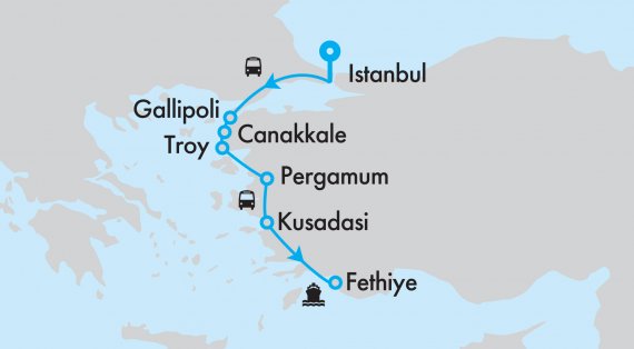 Wonders of Aegean with Gulet Cruise